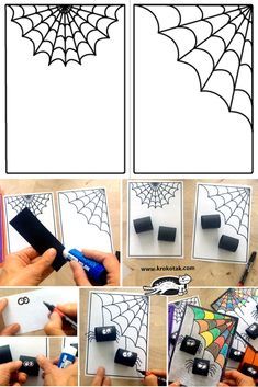 Animales Halloween Art Projects, Bricolage Halloween, Thema Halloween, October Crafts, Halloween Arts And Crafts, Halloween Preschool, Elementary Art Projects, Halloween Diy Crafts, Kindergarten Art