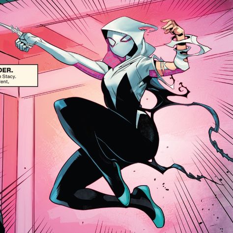 Gwen Stacy Comic, Spiderman Gwen Stacy, Spider Gwen Comics, Spider Gwen Art, Gwen Spiderman, Ghost Spider, Spiderman Spider, Spiderman Pictures, Spider Girl