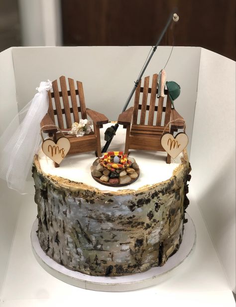 Rustic Grooms Cake, Grooms Cake Ideas Unique, Grooms Cake Ideas Simple, Rustic Groom, Diy Wedding Reception, Rustic Wedding Cake, Fall Cakes, Grooms Cake, Ranch Wedding