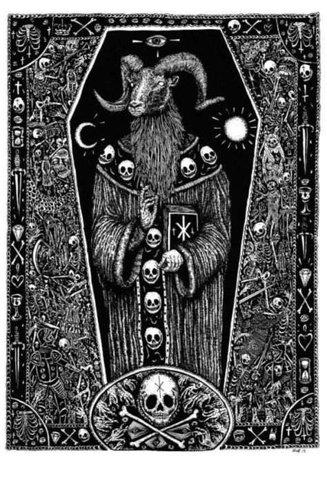 Black Metal Art, Dark Artwork, Macabre Art, Occult Art, Demon Art, Dark Art Illustrations, Scary Art, Creepy Art, Gothic Art