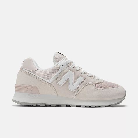 574, U574FPP New Balance 574 Pink, New Balance Shoe, Trail Design, New Balance Style, Pretty Shoes Sneakers, Logo New, New Balance 574, Shoe Inspo, Swag Shoes