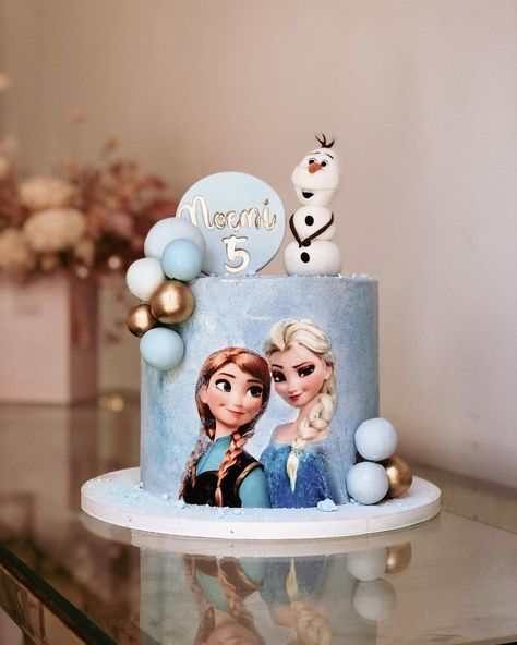 Elsa Birthday Party Decorations, Frozen 3rd Birthday, Elsa Birthday Cake, Pastel Frozen, Frozen Birthday Party Cake, Frozen Themed Birthday Cake, Frozen Birthday Party Decorations, 4de Verjaardag, Elsa Birthday Party