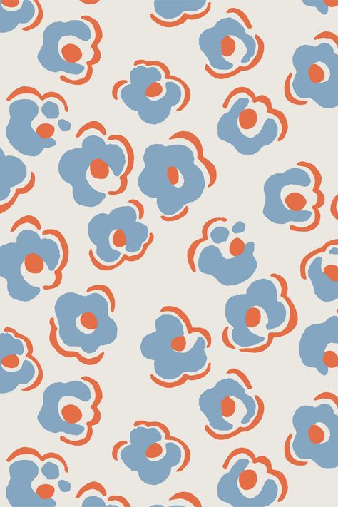 Pattern Design Inspiration, Floral Pattern Design, Pottery Painting, Graphic Patterns, Textile Patterns, Textile Prints, Surface Pattern Design, Surface Pattern, Flower Pattern