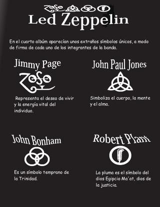 Led Zeppelin Symbols, Festa Rock Roll, Led Zeppelin Logo, Led Zeppelin Tattoo, Zeppelin Art, Symbols Tattoo, Robert Plant Led Zeppelin, John Paul Jones, Greatest Rock Bands