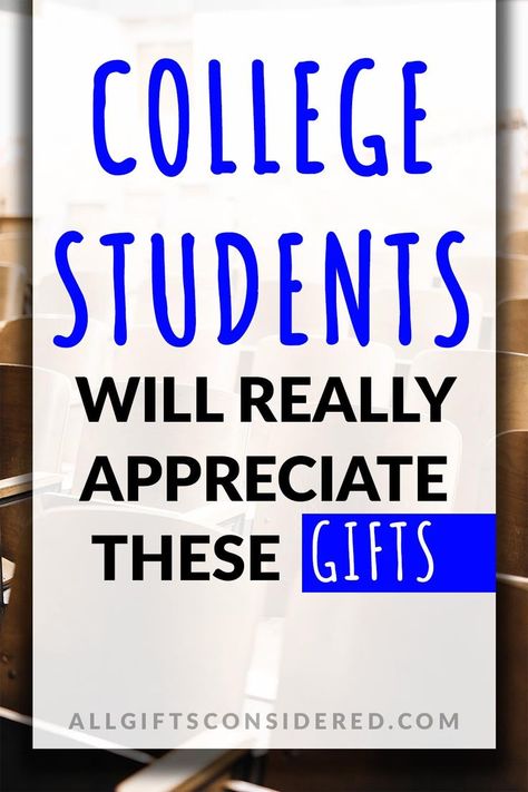 College students appreciate anything free they can get (we've all been there), so help out your college student by giving them something they can use! And we have just the gifts #collegestudentmusthave #giftguidecollege Gifts For College Students, Gifts For Professors, Cool Gifts For Teens, College Student Gifts, College Professor, Freshman College, College Friends, College Kids, Kids Gift Guide