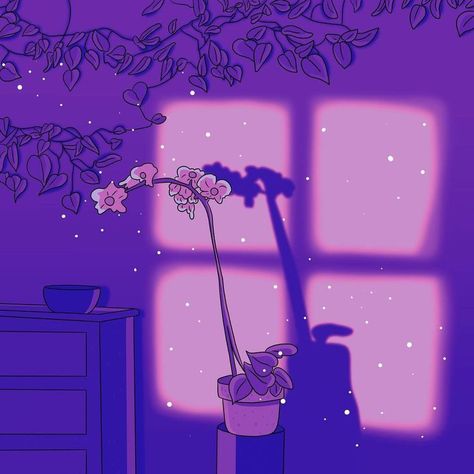 Aesthetic Background Purple, Dreamy Art, Anime Scenery Wallpaper, Art Anime, Purple Aesthetic, Scenery Wallpaper, Anime Scenery, Dark Purple, The Sky