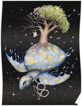 Life Below Water Drawing, Life On Land Poster Drawing, Life On Land Poster, Plastic Pollution Poster Drawing, Melting Plastic, Earth Drawings, Conceptual Illustration, Poster Drawing, Climate Action