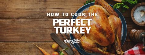 When you’re preparing a turkey, you can roast it, or of course, smoke it. In this blog, we explain the difference and offer tips on how to successfully cook a turkey using both methods. Preparing A Turkey, Cooking The Perfect Turkey, The Perfect Turkey, Turkey Easy, Thawing Turkey, Cook A Turkey, Perfect Turkey, Turkey Brine, Christmas Turkey