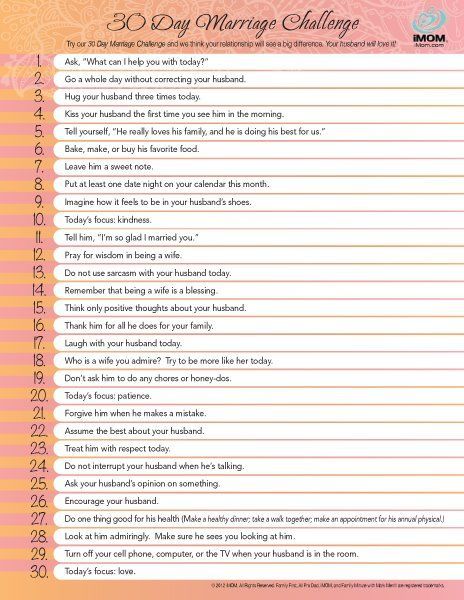 30 Day Marriage Challenge, Marriage Challenge, 30 Day Challenges, Marriage Help, Relationship Challenge, Romantic Ideas, Good Marriage, Marriage Relationship, Date Night Ideas