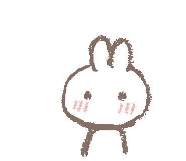 심플한 그림, Baby Rabbit, Cute Easy Doodles, Bunny Drawing, Animal Doodles, Doodle Icon, Emoji Faces, Cute Doodle Art, Line Sticker