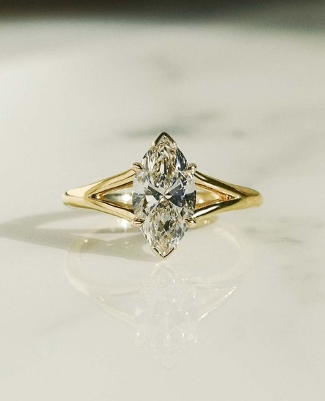 1.56 Ct Marquise Cut Moissanite Engagement Ring, Wedding Ring, Marquise Cut Ring, Elongated Marquise, Hidden Halo Ring  ✥ 𝐌𝐚𝐢𝐧 𝐒𝐭𝐨𝐧𝐞 𝐃𝐞𝐭𝐚𝐢𝐥𝐬 ↣ Shape: Marquise Cut ↣ Type: Moissanite ↣ Weight: 1.56 Ct (App.)  ↣ Color: Colorless ↣ Clarity: VVS ↣ Side Stone: Moissanite ↣ Making Process: Handmade - Crafted by our experienced team ✥ 𝐑𝐢𝐧𝐠 𝐃𝐞𝐭𝐚𝐢𝐥𝐬 ↣ Band Width: 2 mm (± 0.10) [Customization Possible] ↣ Metal Purity: Solid Gold (10KT, 14KT, 18KT); Silver (925 Sterling), 950 Pla Marquise Cut Rings, Anniversary Rings For Her, Marquise Cut Engagement Ring, Split Shank Engagement Rings, Engagement Rings Marquise, Ring Marquise, Bezel Set Ring, Lab Grown Diamonds Engagement, Solid Gold Rings