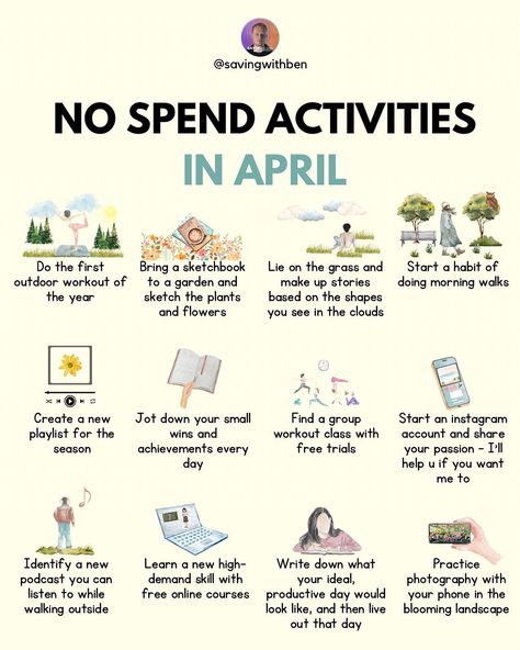 No Spend Activities August, No Spend December, No Spend Activities, Activities For January, Delayed Gratification, Daily Routine Habits, Corporate Greed, Financial Literacy Lessons, January Activities