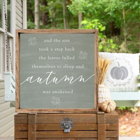 This Signs item by PemberwoodCo has 109 favorites from Etsy shoppers. Ships from United States. Listed on 24 Sep, 2023 Modern Farmhouse Fall Decor, Fall Quote, Fall Entryway, Entryway Signs, Neutral Fall Decor, Fall Halloween Crafts, Farmhouse Fall Decor, Autumn Quotes, Take A Step Back