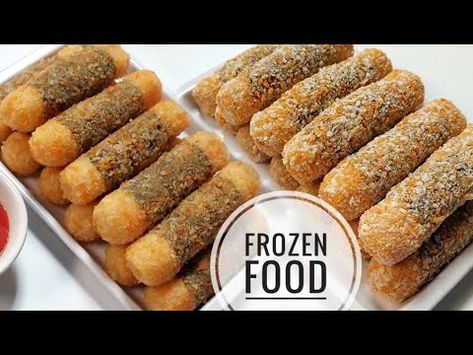 IDE JUALAN FROZEN FOOD TERBARU ‼️ BELUM ADA YANG JUAL MAKANAN UNIK ENAK LARIS MANIS (eng sub) - YouTube Frozen Food Ideas, Cireng Isi, Resep Makanan Beku, Berry Cookies, Fusion Food, Fair Food Recipes, Food Recepie, Small Meals, Indonesian Food