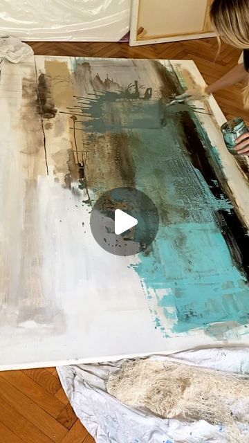 Diy Abstract Art Painting, Modern Abstract Painting Ideas, Abstract Painting Background, Abstract Blue Painting, Painting With Ink, Abstract Painting Ideas, Best Abstract Paintings, Abstract Painting Easy, Boho Art Painting