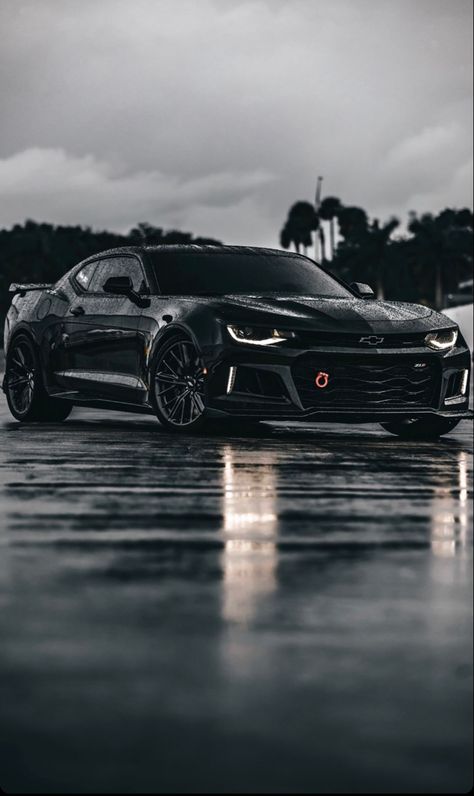 Black Camaro, Chevy Camaro Zl1, Monster Car, Camaro Car, Chevrolet Camaro Zl1, Sports Car Wallpaper, Camaro Zl1, Chevrolet Camaro Ss, Countries In The World