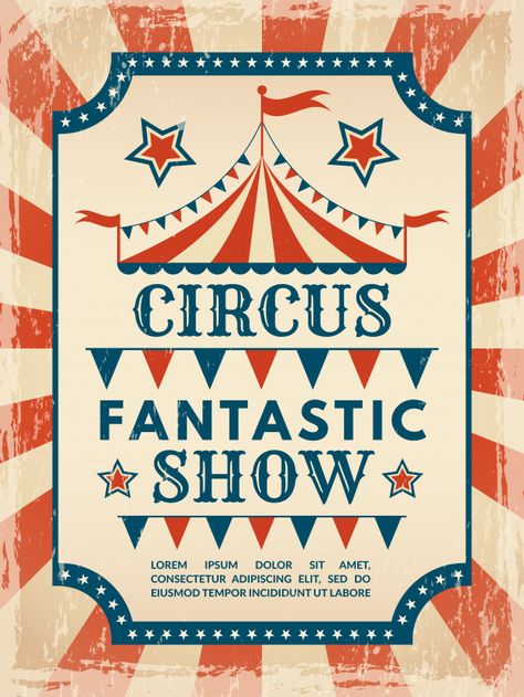 Circus Invitations, Old Circus, Vintage Circus Posters, Carnival Posters, Spring Carnival, Logo Retro, Circus Poster, Circus Art, Magic Show