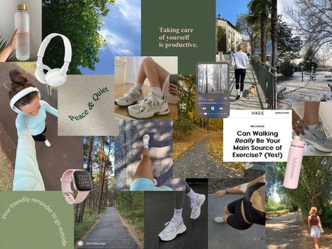 Lifestyle Aesthetic Collage, Collage Wallpaper Ipad, Green Juice Girl, Tablet Background, Aesthetic Collage Wallpaper, Fitness Vision Board, Vision Board Wallpaper, Collage Wallpaper, Exercise Motivation