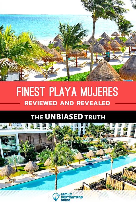 Finest Playa Mujeres Reviews: All Inclusive Resort Details Revealed Cancun Mexico Resorts, Finest Playa Mujeres, All Inclusive Mexico, Kid Friendly Resorts, Cancun All Inclusive, Seaside Restaurant, Best All Inclusive Resorts, Cancun Resorts, Family Friendly Resorts