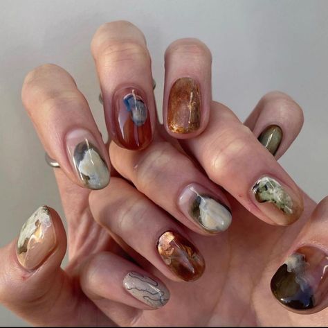 [do not re-upload] Classy Nail Art Ideas, Nails Care, Asian Nails, Nail Techniques, Blush Nails, Nail Tattoo, Dream Nails, Pretty Acrylic Nails, Aesthetic Iphone