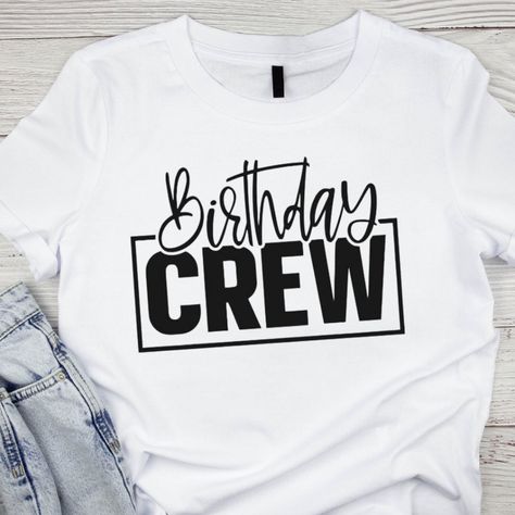 Introducing Our Birthday Crew Shirt, Happy Birthday Shirt, Gift Birthday - Available In A Wide Range Of Sizes, From S To 3xl, And A Vibrant Array Of Colors, You Can Find The Perfect Fit And Shade To Suit Your Personal Style. - Once You Place Your Order, Our Dedicated Team Will Ensure It Is Promptly Processed And Shipped To Your Doorstep. - If You Need To Make Any Changes To Your Order, Simply Let Us Know After Your Purchase, And We'll Be More Than Happy To Assist You. Birthday Entourage Shirts, Happy Birthday Tshirt Ideas, 50th Birthday Crew Shirts Ideas, 50 Birthday Tshirt Ideas, Birthday Tshirt Ideas Kids, Birthday Crew Shirts Ideas, Cousin Tshirts, Birthday Crew Shirts, Happy Birthday Shirt