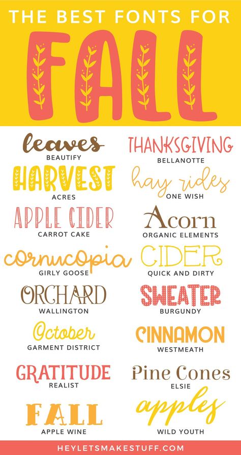 Dive into the spirit of fall with these affordable and free fonts!  
Perfect for creating spooky designs for your crafting projects like hoodies, mugs, scarves, and more.  Get creative and let your autumnal inspiration flow! 


#halloweenfonts #canvadesign #spookyfonts #halloweendesign #fontinspiration Teacher Fonts, Fall Fonts, Alfabet Font, Best Fonts, Halloween Fonts, Design Blogs, Christmas Fonts, Fancy Fonts, Cricut Fonts