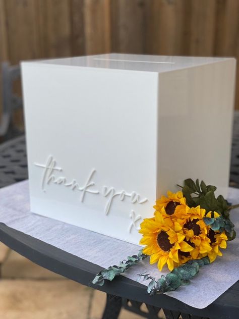 Excited to share this item from my #etsy shop: Personalized Wedding Card Box | Acrylic Money Box | Custom Money Box | Wishing Well Box/Busta Box/ Gift Box/Acrylic Lettering Locked Card Box Wedding, Custom Card Box Wedding, Wedding Boxes For Cards, Acrylic Card Box Wedding, White Entry Table, Custom Card Box, Personalized Wedding Card Box, Box Wedding Card, Custom Money