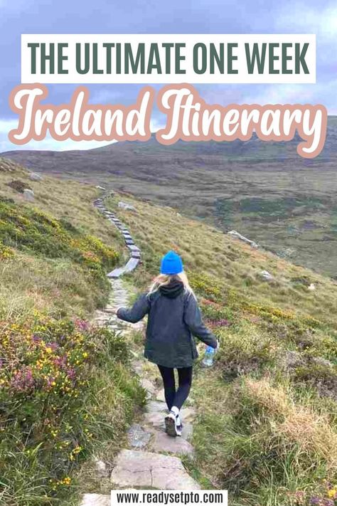 The Ultimate One Week Ireland Itinerary Ireland Road Trip Itinerary, Ireland History, Great Vacation Spots, European Itineraries, Trip To Ireland, Ireland Road Trip, Ireland Itinerary, Ireland Tours, Ireland Destinations