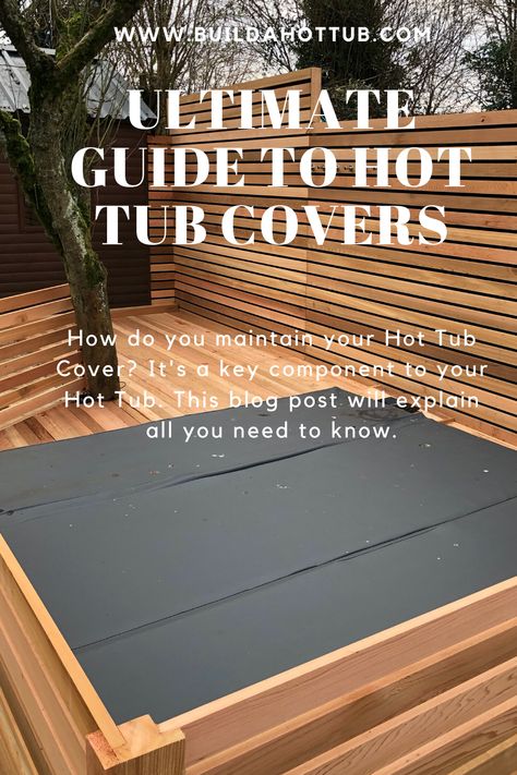 Large Swim Spa, Jacuzzi Covers, Soft Tub, Large Hot Tub, Round Hot Tub, Hot Tub Surround, Cedar Hot Tub, Diy Hot Tub, Tub Cover