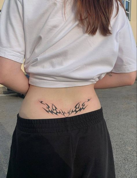 Bottom Of Back Tattoo, Lower Back Tats Women, Bottom Back Tattoo, Low Waist Tattoo, Low Back Tattoo Women, Low Back Tattoo, Lower Back Tattoo, Back Dimples, Back Tats