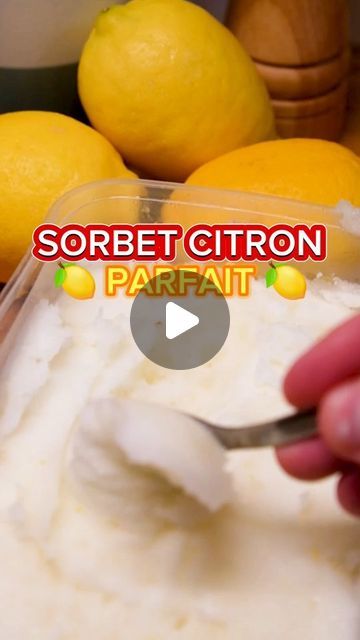 Lemon Ice Cream Recipe, Lemon Sorbet Recipe, Lemon Ice Cream, Lemon Sorbet, Sorbet Recipes, March 1, Cream Recipes, Ice Cream Recipes, Lemon