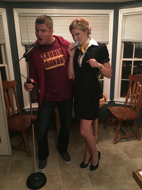 A pitch perfect Halloween, Braden Bella and Treblemaker Halloween Costumes For Two People, Halloween Costumes For Two, Pitch Perfect Outfits, Friends Halloween Costumes, Best Friends Halloween, Friend Halloween Costumes, Best Friend Halloween, Best Friend Costumes, Unique Couple Halloween Costumes