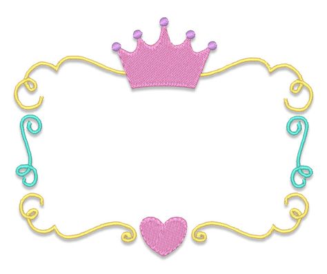 Princess Crown Printable, Princess Crown Clipart, Princess Crown Template Free Printable Clip Art, Disney Princess Circle Frame, Princess Crown Vector, Princess Frame, Boutique Fonts, Crown Frames, Printable Frames