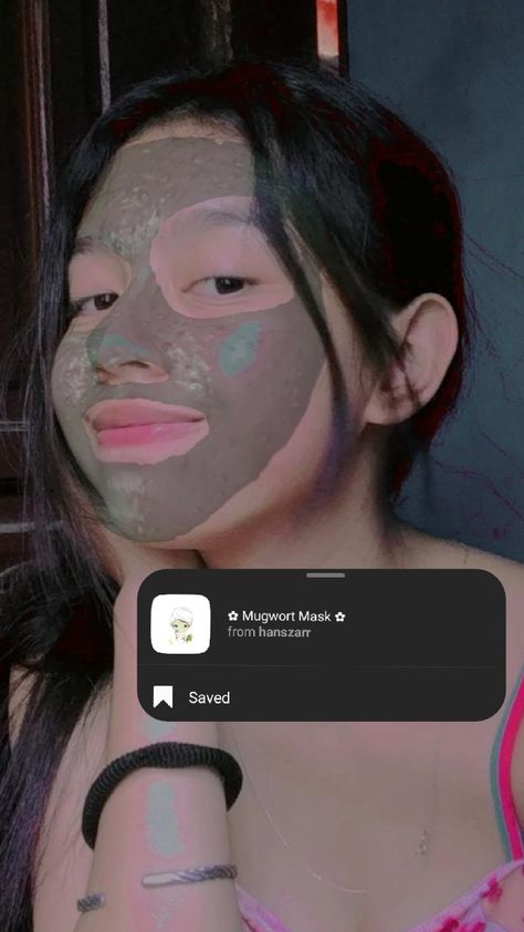 |BJ in Mugwort mask Mugwort Mask, Ig Filters, Filter Ig, Instagram Filters, Instagram Filter, Asian Makeup, Filter, Projects To Try, Mask