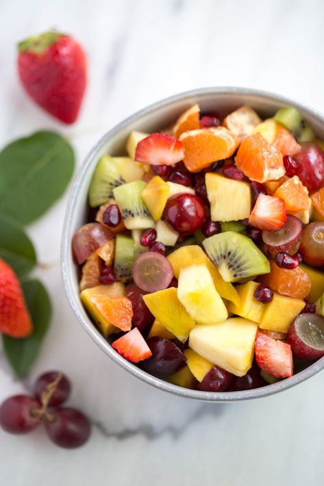 Fruit Salad | Recipes Summer Fruit Salad, Gluten Free Drinks, Tropical Fruit Salad, Fruit Combinations, Summer Salads With Fruit, Fruit Salsa, Gluten Free Sweet, Meat Substitutes, Fruit Salad Recipes