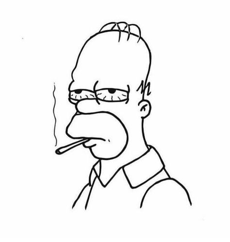 idk- The Simpsons, Drawings, Art