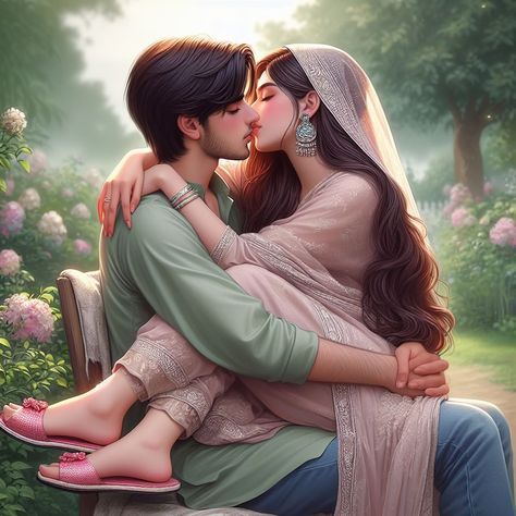 Anime Couples Sleeping, Love Feeling Photos, Fall Photo Shoot Outfits, Romantic Couple Kissing, Cartoon Love Photo, Mubarak Images, Cute Couple Dp, Drawing People Faces