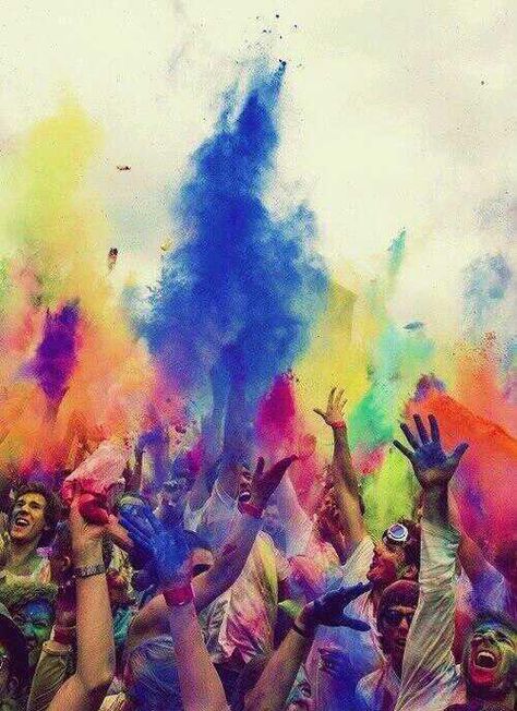 #tomorrowland #madness #2013 #party The Color Run, Holi Festival Of Colours, Dj Logo, Holi Festival, Color Festival, Indian Summer, Color Run, Picture Perfect, Nepal