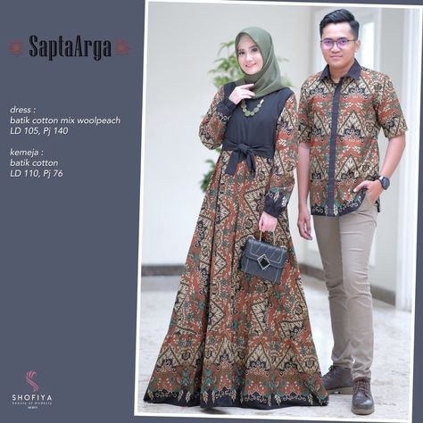 Batik Kombinasi, Batik Couple, Stylish Outfits For Women Over 50, Muslimah Dress, Fashion Muslim, Format Order, Batik Dress, Islamic Clothing, No Hp