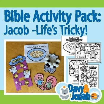 Jacob was one of the Old Testament patriarchs and there are so many lessons we can learn from his life. Add these easy and fun activities to your lessons on the second born son who tricked his twin brother and ran away to start a new life, experiencing God's favor all along the way. Includes:• Esau ... Paul Road To Damascus Craft, Paul Escapes In A Basket Craft, Paul On The Road To Damascus Craft, Jacob's Ladder Craft, Disciples Craft, Ark Craft, Apostle Paul, Gods Favor, Moon Crafts