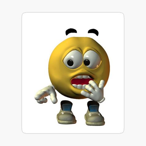 Suprised Face Reaction Emoji, Big Emoji, Surprised Emoji, Surprised Face Meme, Surprise Meme, Surprised Face Meme Humor, Disintegrating Emoji Meme, Emoji Design, Emoji Pictures