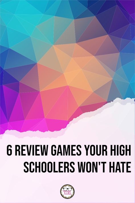 Review for state testing or any assessment with these fun, free, and easy review games for any subject in high school or middle school. #reviewgames #testprep #TheLittlestTeacher High School Review Games, Review Games High School, Test Prep Review Games, Games For Middle Schoolers, Test Review Games, Cricut Classroom, Fun Educational Games, State Testing, High School Ela