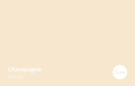 Champagne Meaning, Combinations and Hex Code - Canva Colors Champagne Color Palette, Champagne Pairing, Language Journal, Champagne Colour, Hex Codes, Wedding Palette, Color Meanings, Color Champagne, Colour Board