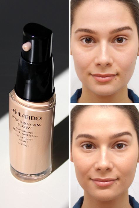 A Spotlight On Shiseido Synchro Skin Glow Foundation | Escentual Beauty Buzz Article Shiseido Foundation, Shiseido Synchro Skin, Glow Foundation, Latest Makeup, Skin Glow, Beauty Hair, Glowing Skin, Hair And Nails, Foundation