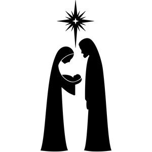 Silhouette Design Store - Search Designs : nativity Nativity Silhouette, Blue Christmas Decor, Christmas Vinyl, Silhouette Christmas, The Nativity, Silhouette Cameo Projects, Christmas Ornament Crafts, Silhouette Design Store, Christmas Nativity