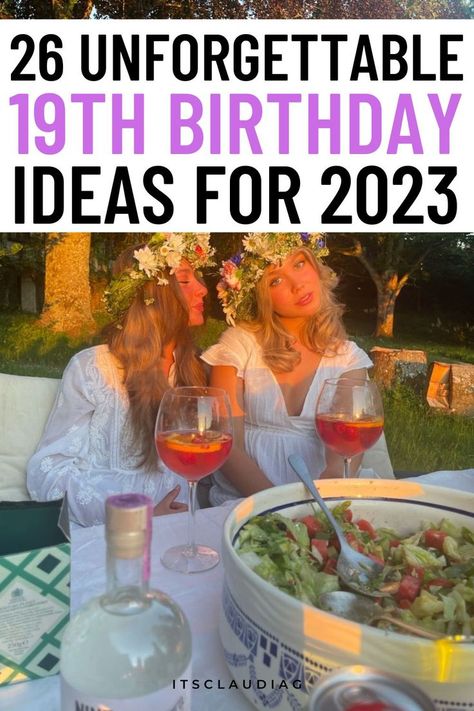 WOW I can’t wait to show these 19th birthday ideas to my friends. We’re having a big party for our 19th birthdays and these 19th birthday party ideas were life saviors! 19th Birthday Party Ideas, 18th Birthday Ideas For Boys, 19th Birthday Ideas, 25th Birthday Ideas For Her, 19th Birthday Party, 25th Birthday Quotes, Women Party Ideas, 19th Birthday Gifts, 25th Birthday Cakes