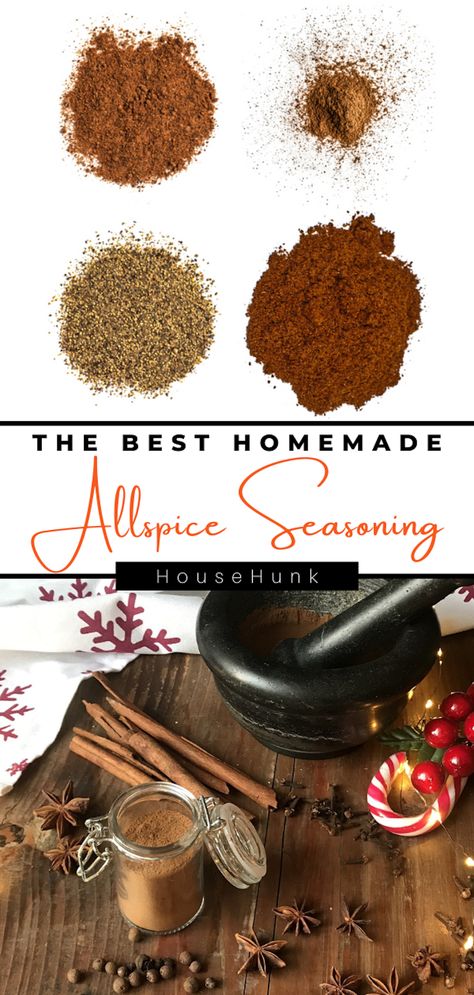 Diy Allspice Seasoning, Allspice Recipe, Jerk Chicken Recipe, Caribbean Jerk Chicken, Spice Mix Recipes, Homemade Spice Blends, Drink Inspiration, Dried Berries, Mix Recipes