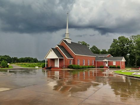 Pike County, Country Church, Georgia, Cabin, House Styles