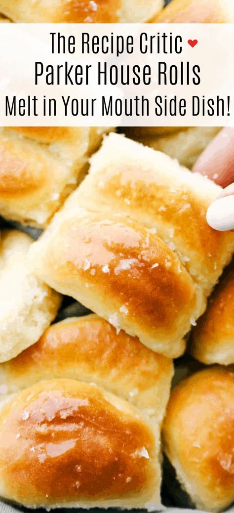 Golden Corral Yeast Rolls Recipe, Golden Corral Rolls, Dinner Rolls Recipe Homemade, Parker House Rolls Recipe, Easy Honey Butter, Easy Yeast Rolls, Yeast Rolls Recipe, Golden Corral, Savory Breads