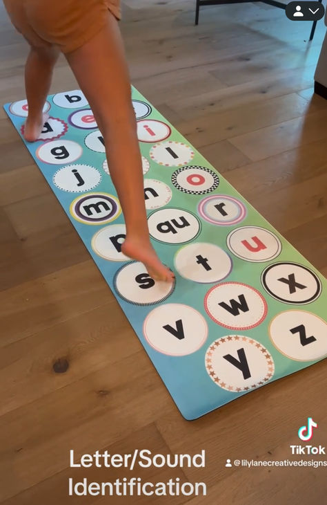 Looking for creative ways to help your child master letter recognition, sounds, and spelling? Our latest blog post is packed with fun ideas to make learning interactive and exciting! From “Hop to the Letter” games to “Alphabet Twister,” discover how our versatile Alphabet Yoga Mat can transform your learning sessions. With four unique versions to choose from, there’s a perfect mat for every little learner! Kinesthetic Learning, Letter Games, Interactive Game, Learning The Alphabet, Letter Recognition, Letter Sounds, Yoga Mat, Hands On Activities, Phonics